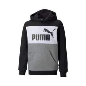 Felpa Bimbo C/cappuccio Puma Bambini Felpe 849081 Puma Black