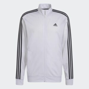 Giacca Tuta Uomo C/zip Lunga Adidas Uomo Giacche H46102 White/black