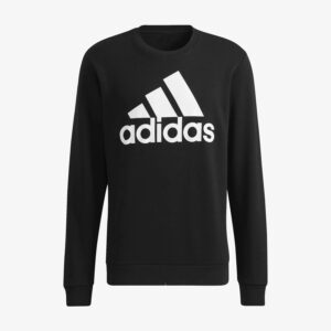 Felpa Uomo Girocollo Adidas Uomo Felpe GK9074 Black/white