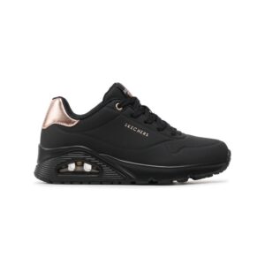 Sneakers Con Lacci Donna Skechers Donna Scarpe 177094 Black