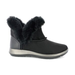 Polacco Donna C/pelliccia In Blu Donna Polacchi WG-22 Nero