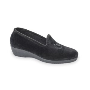 Pantofola Chiusa Donna Valleverde Donna Ciabatte 26223 Nero
