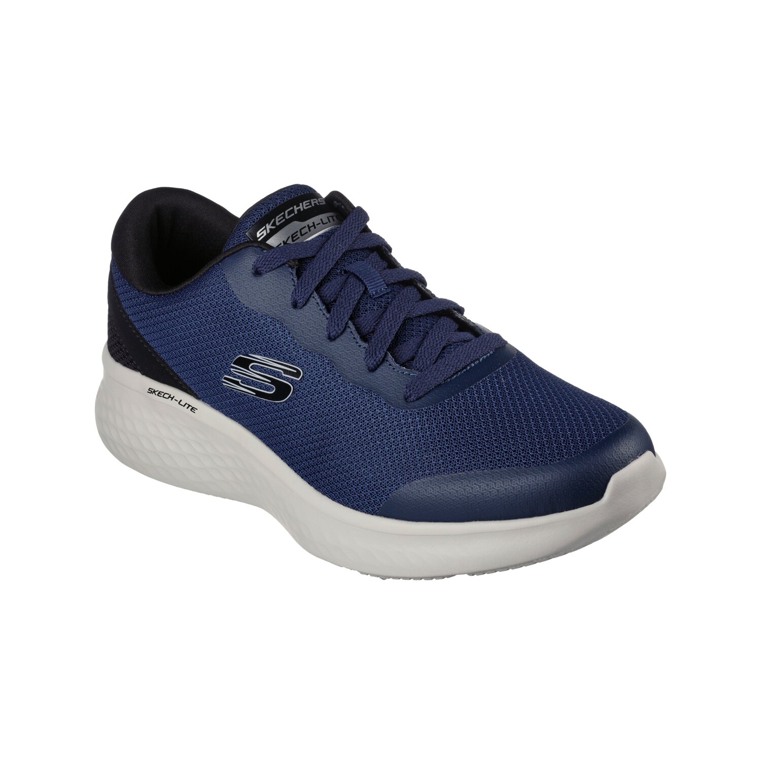 Scarpa Uomo C/lacci Skechers Uomo Scarpe 232591 Navy/black