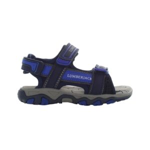 Levi-Sandalo Bimbo C/velcro Lumberjack Bambini Sandali SB07606 027 N47 Navy Blue/royal