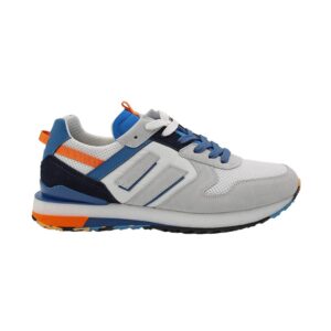 Warner-Scarpa Uomo C/lacci Lumberjack Uomo Scarpe SMG9005 001 N55 White/bluette