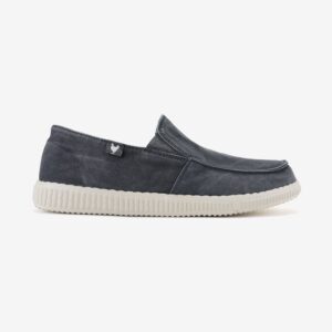 Mocassino Slip On Uomo Canvas Pitas