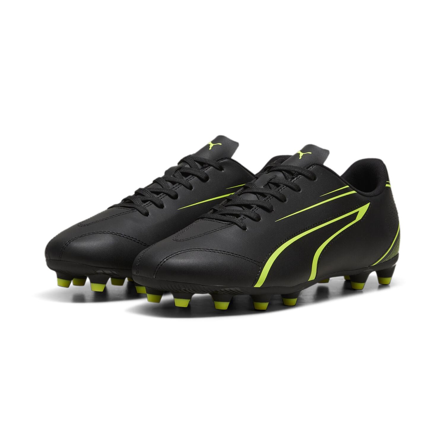 Vitoria Fg/ag Scarpa Calcio Uomo Puma Uomo Calcio 107483 Puma Black/electric Lime