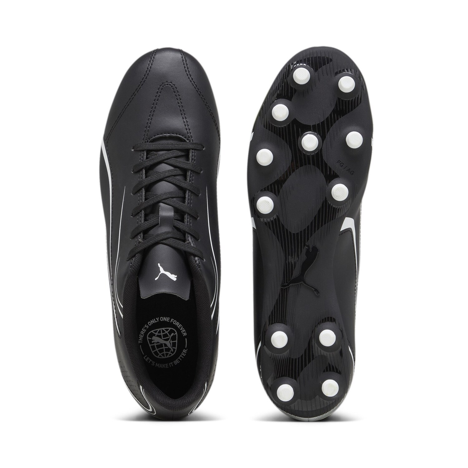 Vitoria Fg/ag Scarpa Calcio Uomo Puma Uomo Calcio 107483 Puma Black/puma White