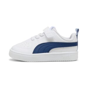 Puma Rickie Ac+ Inf Scarpa Bimbi C/velcr Puma Bambini Scarpe 384314 Puma White/blue Jewels