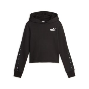 Felpa Bimba C/cappuccio Puma Bambini Felpe 676542 Puma Black