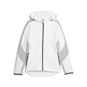 Felpa Uomo Zip Lunga C/cappuccio Puma Uomo Felpe 675930 Puma White