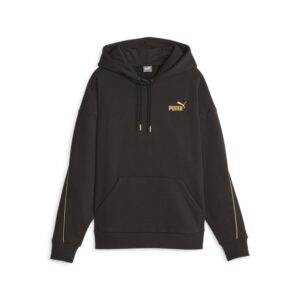 Felpa Donna C/cappuccio Puma Donna Felpe 680019 Puma Black