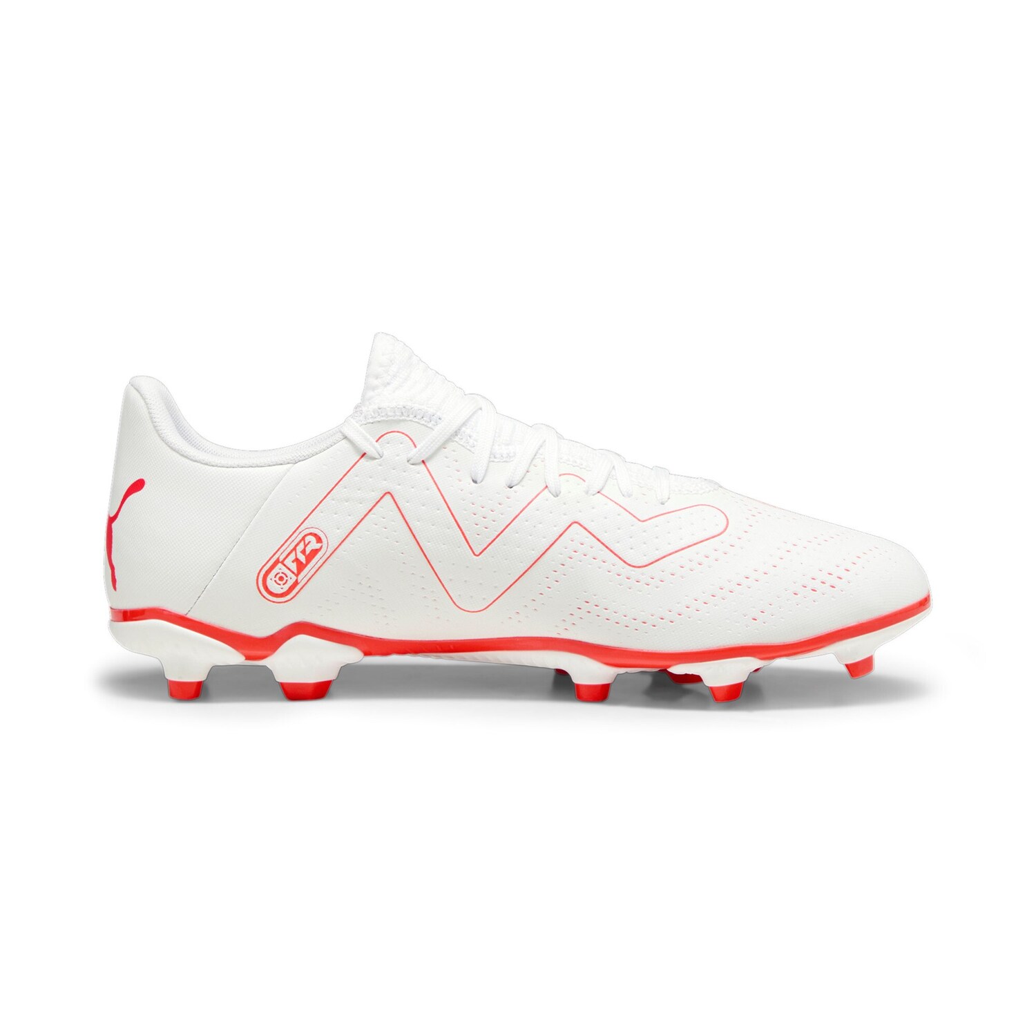 Future Play Fg/ag Scarpa Calcio Uomo Puma Uomo Calcio 107377 Puma White/fire Orchid