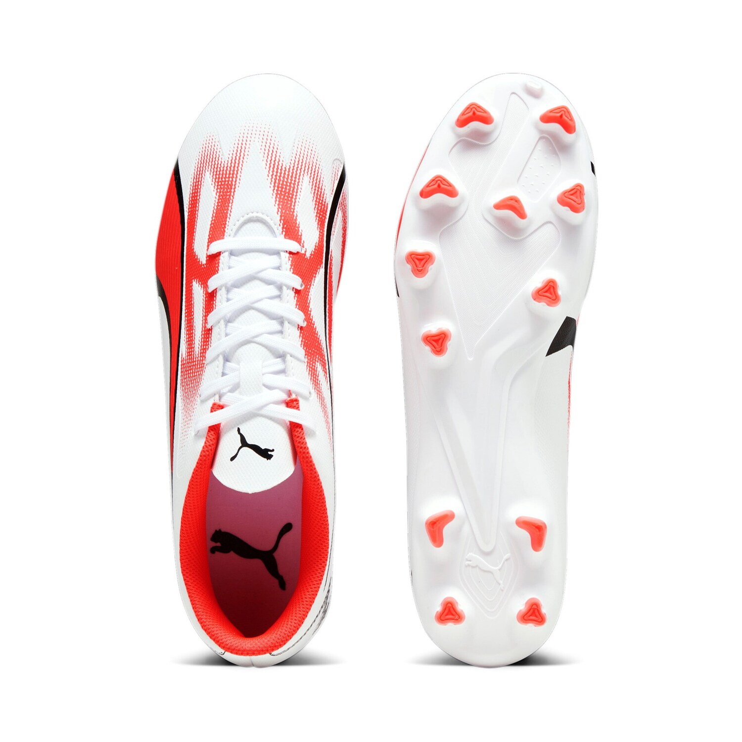 Ultra Play Fg/ag Scarpa Calcio Uomo Puma Uomo Calcio 107423 P.white/p.black/fire Orchid