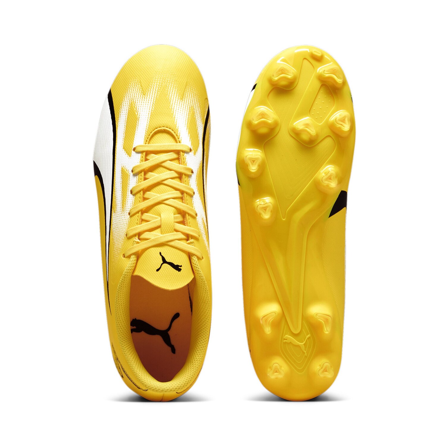 Ultra Play Fg/ag Scarpa Calcio Uomo Puma Uomo Calcio 107423 Yellow Blaze/puma White