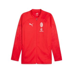 Giacca Tuta Milan Uomo C/zip Puma Uomo Giacche 772252 For All Time Red/feather Gray