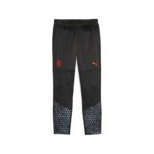 Pantalone Milan Bimbo Puma Bambini Pantaloni 772260 Puma Black/flat Medium