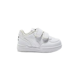 Raptor Low Td Scarpa Bimbo C/velcro Diadora Bambini Scarpe 177722 Bianco/bianco/bianco