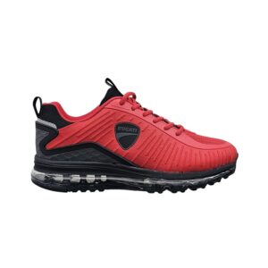 Legacy Air 4-Scarpa Uomo C/lacci Ducati Uomo Scarpe DU23M105 Red/black