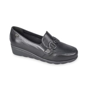 Mocassino Donna Nappa Valleverde Donna Mocassini VS10307 Nero