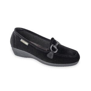 Pantofola Donna Chiusa Valleverde Donna Pantofole 26224 Nero