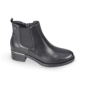 Polacco Donna Vitello C/zip Valleverde Donna Polacchi 46011 Nero