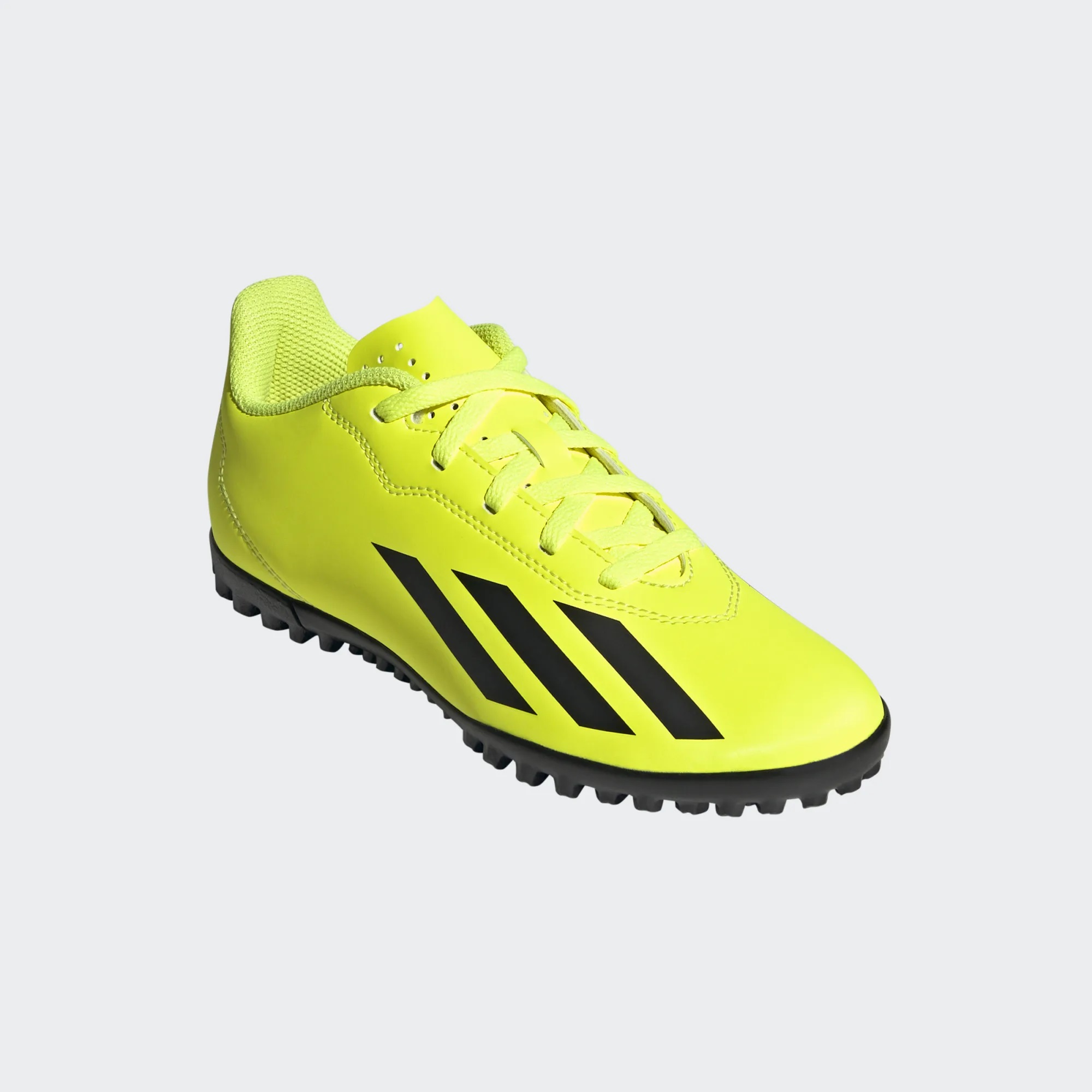 X Crazyfast Club Tf J Scarpa Calcetto Adidas Bambini Calcetto IF0707 Tesoye/cblack/ftwwht