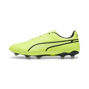 King Match Fg/ag Scarpa Calcio Uomo Puma Uomo Calcio 107570 Electric Lime/puma Black