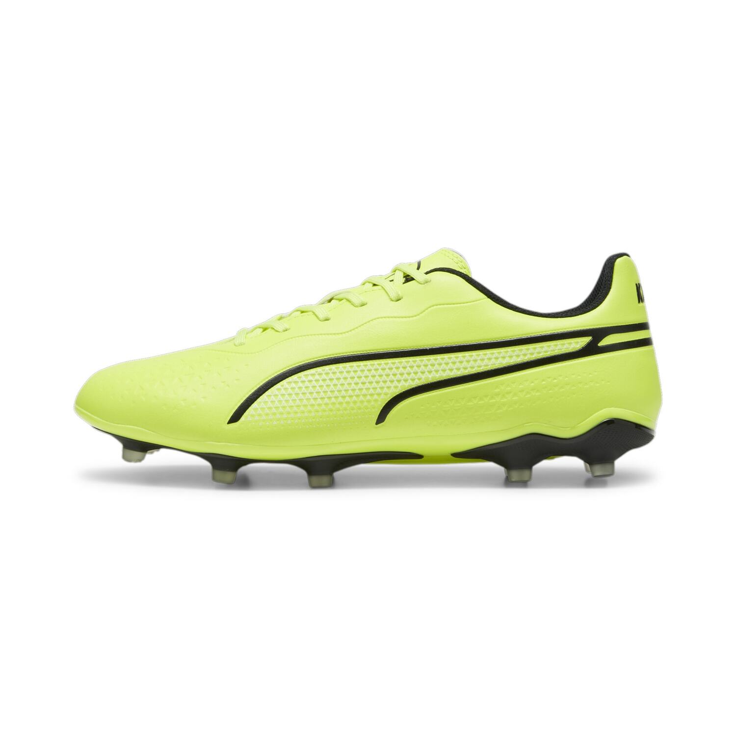 King Match Fg/ag Scarpa Calcio Uomo Puma Uomo Calcio 107570 Electric Lime/puma Black