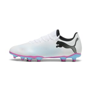 Future 7 Play Fg/ag Scarpa Calcio Uomo Puma Uomo Calcio 107723 Puma White/puma Black/poison P
