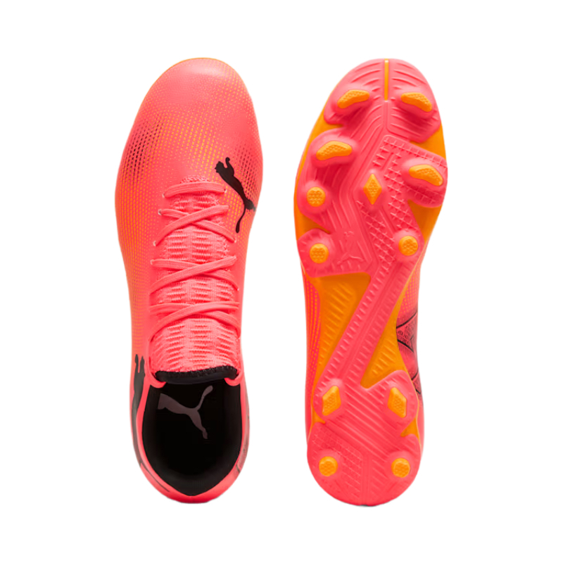 Future 7 Play Fg/ag Scarpa Calcio Uomo Puma Uomo Calcio 107723 Sunset Glow/p.black/sun Stream