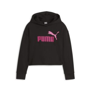 Felpa Bimba C/cappuccio Puma Bambini Felpe 680993 Puma Black