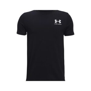 T-Shirt Bimbo Man/corta Under Armour Bambini T-Shirt 1363280 Black
