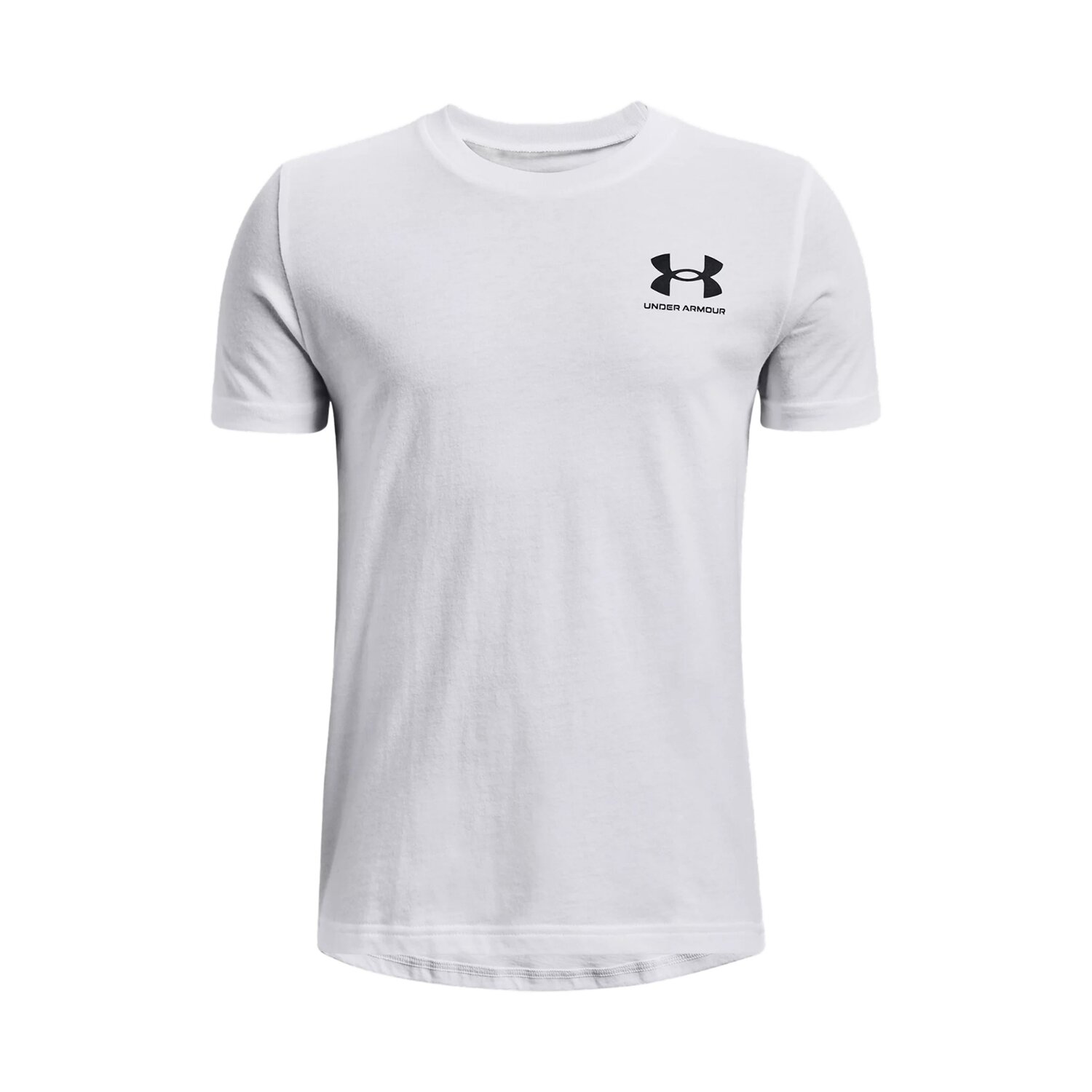 T-Shirt Bimbo Man/corta Under Armour Bambini T-Shirt 1363280 White