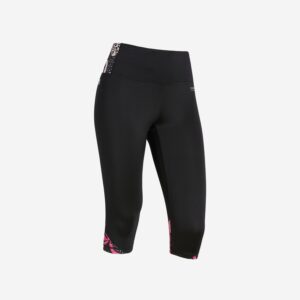 Pantalone Corsaro Donna Freddy Donna Leggings SF8HS410 Black/allover Tropical Pink
