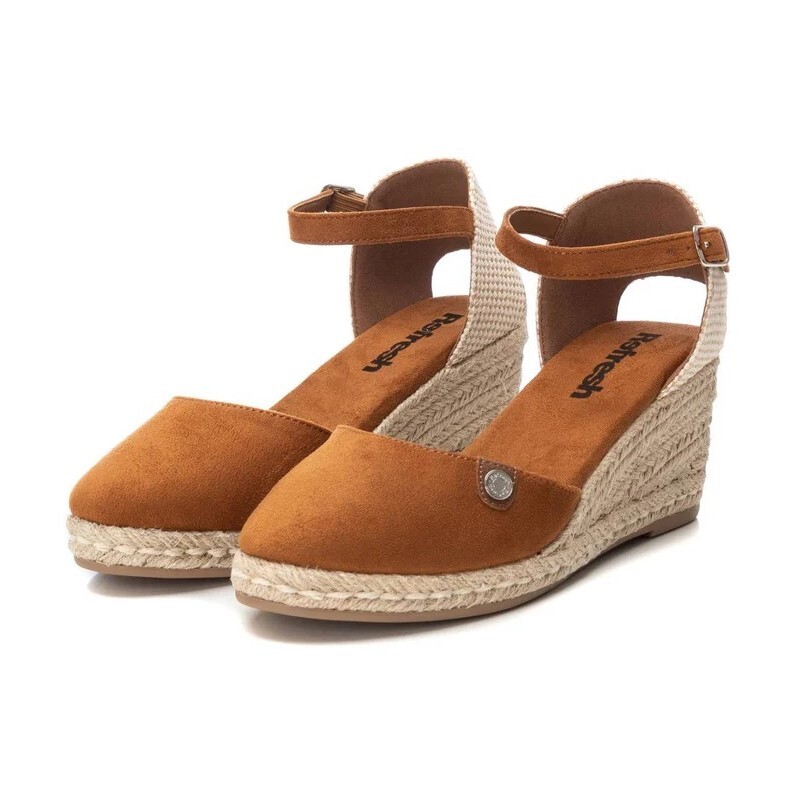 Campesina Donna Zeppa C/fibbia Refresh Donna Sandali 171882 Camel