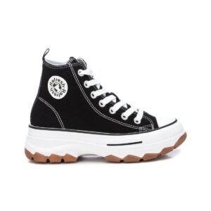 Polacco Donna Canvas C/lacci Refresh Donna Polacchi 171919 Black