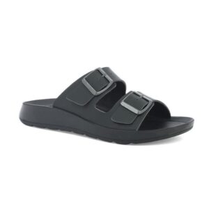 Ciabatta Donna C/fibbie In Blu Donna Ciabatte AG-12 Nero