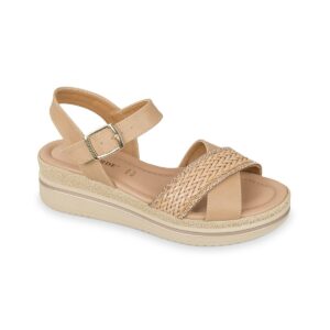 Sandalo Donna C/fibia Valleverde Donna Sandali V32100 Sand