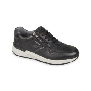 Scarpa Uomo C/lacci E Zip Valleverde Uomo Scarpe 36846 Nero