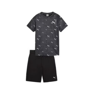 Completino Bimbo T-Shirt+shorts Puma Bambini Completini 680317 Puma Black