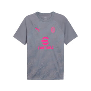 Acm Prematch Maglia Man/corta Puma Uomo T-Shirt 774024 Gray Tile/ravish