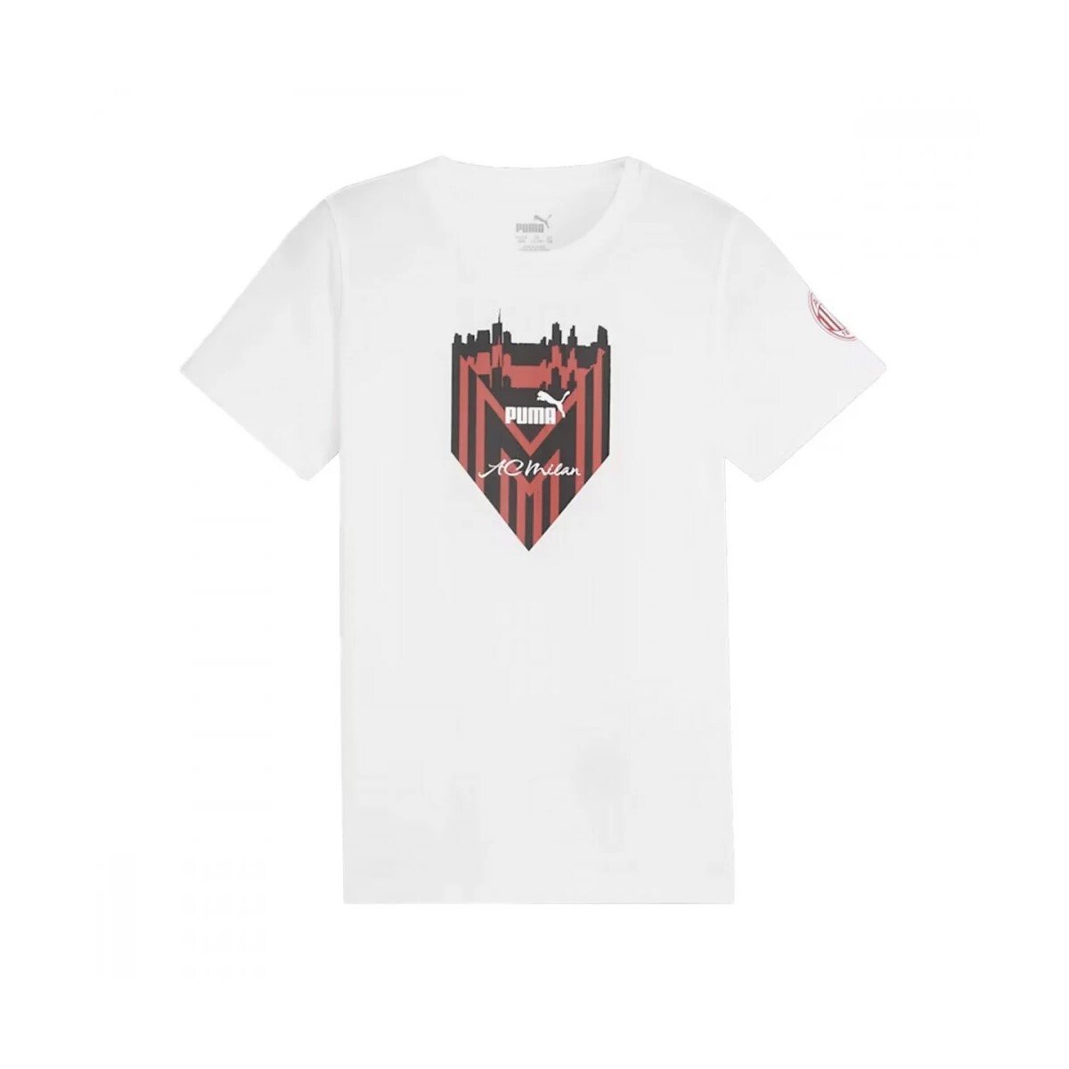 Acm T-Shirt Bimbo Man/corta Puma Bambini T-Shirt 774041 Puma White