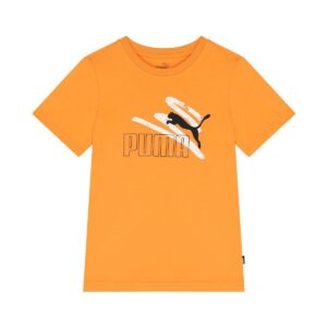 T-Shirt Bimbo Man/corta Puma Bambini T-Shirt 679231 Clementine