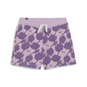 Shorts Bimba Puma Bambini Shorts 679820 Grape Mist
