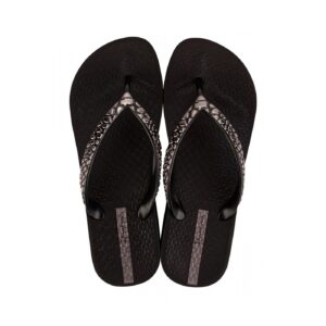 Mesh Ix Plat Fem Infradito Donna Ipanema Donna Infradito 83471 Black/dark Grey