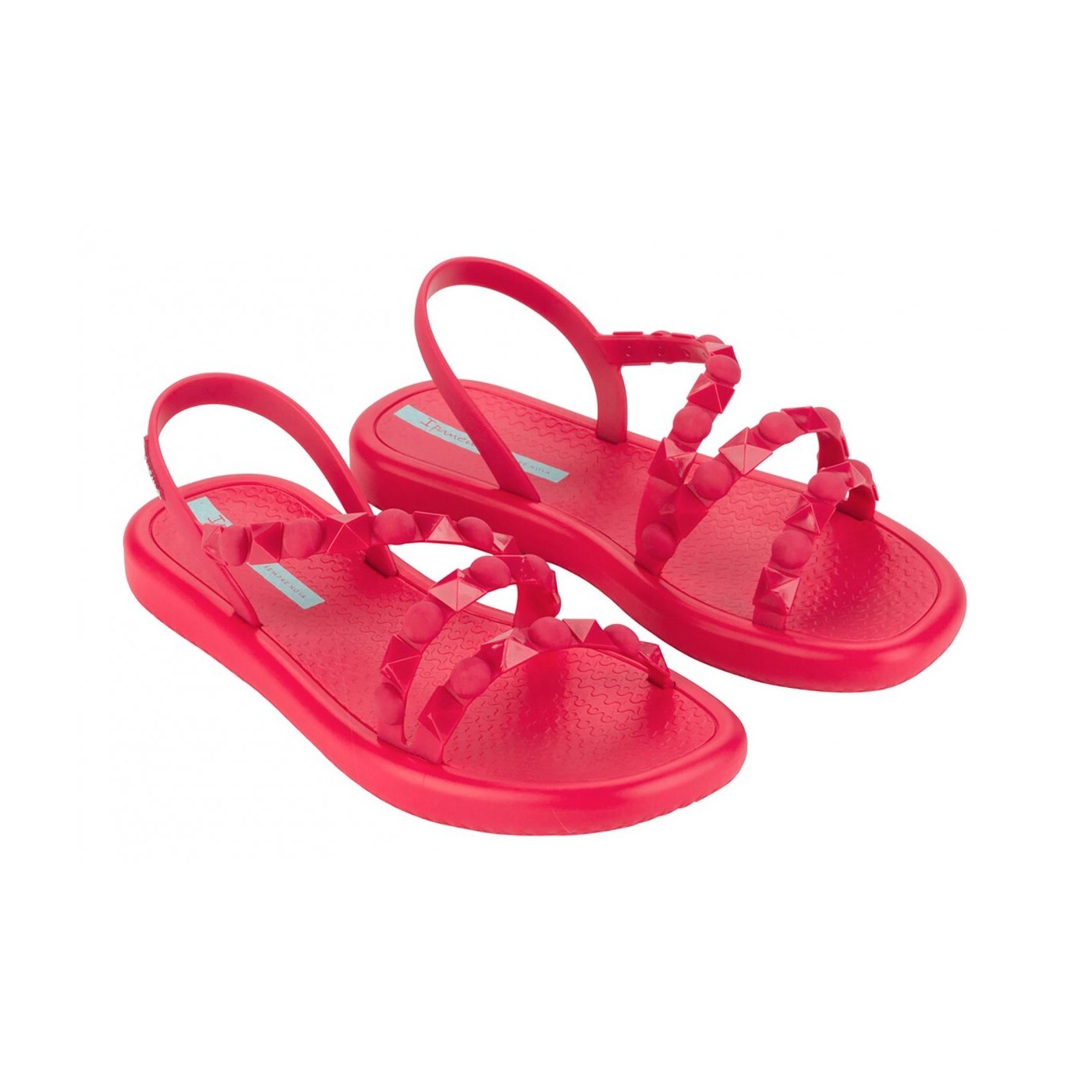 Meu Sol Flatform Ad Sandalo Donna Ipanema Donna Sandali 27148 Dark Pink/green