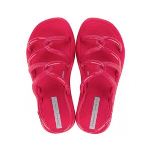 Meu Sol Sandal Kids Sandalo Bimba Ipanema Bambini Sandali 27136 Dark Pink/green