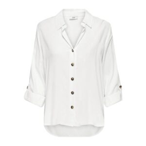 Laurel Life L/s-Camicia Donna Man/lunga Jacqueline De Yong Donna Camicie 15329311 White