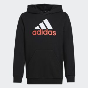 Felpa Bimbo C/cappuccio Adidas Bambini Felpe IV7323 Black/brired